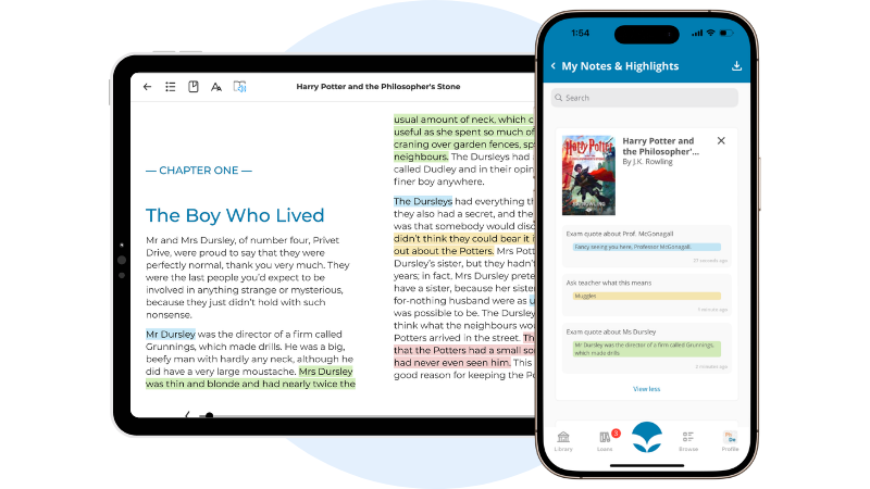 eplatform-literacy-support-features-notes-highlights-study