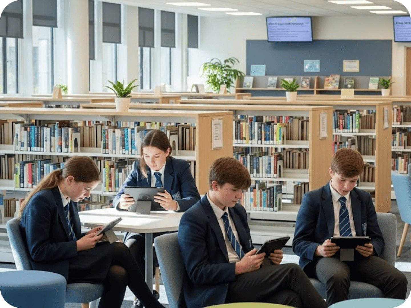mat-students-reading-in-school-library